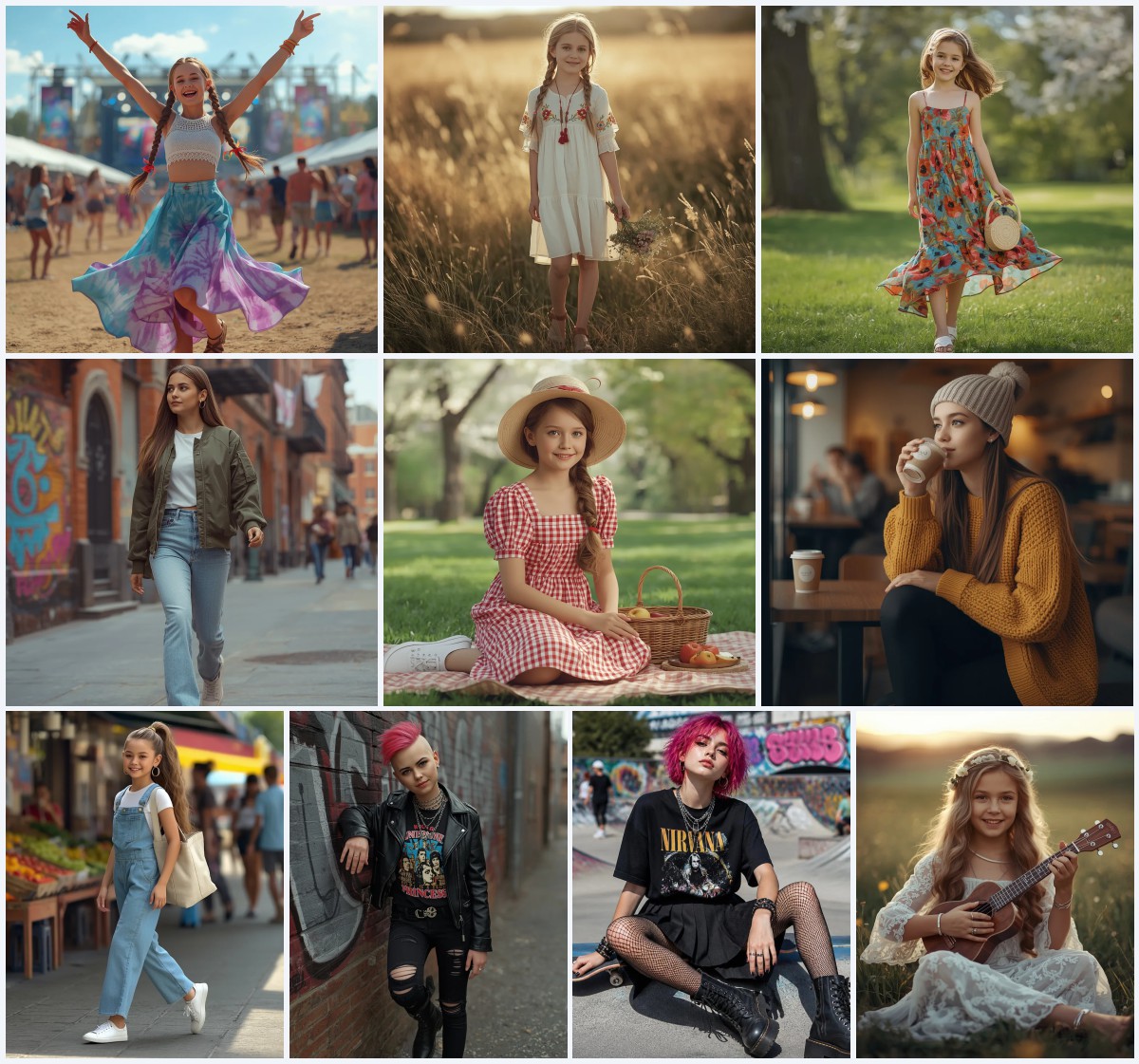 Best 10 Rustic Girl’s AI Prompts for Charming Countryside Scenes