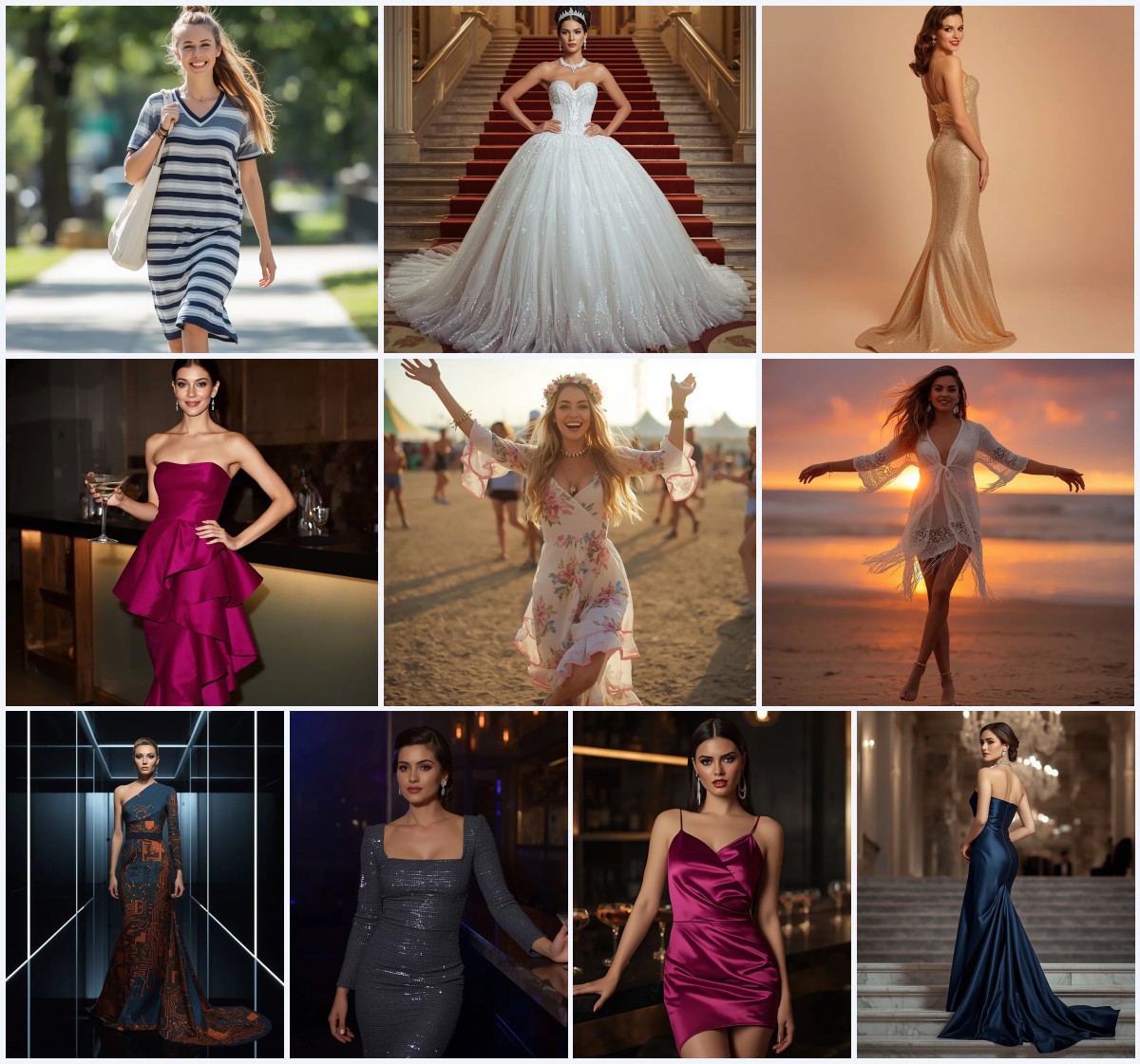 New 10 AI Prompts for Women’s Glamorous Vintage Fashion Show Backstage | saree ai prompt