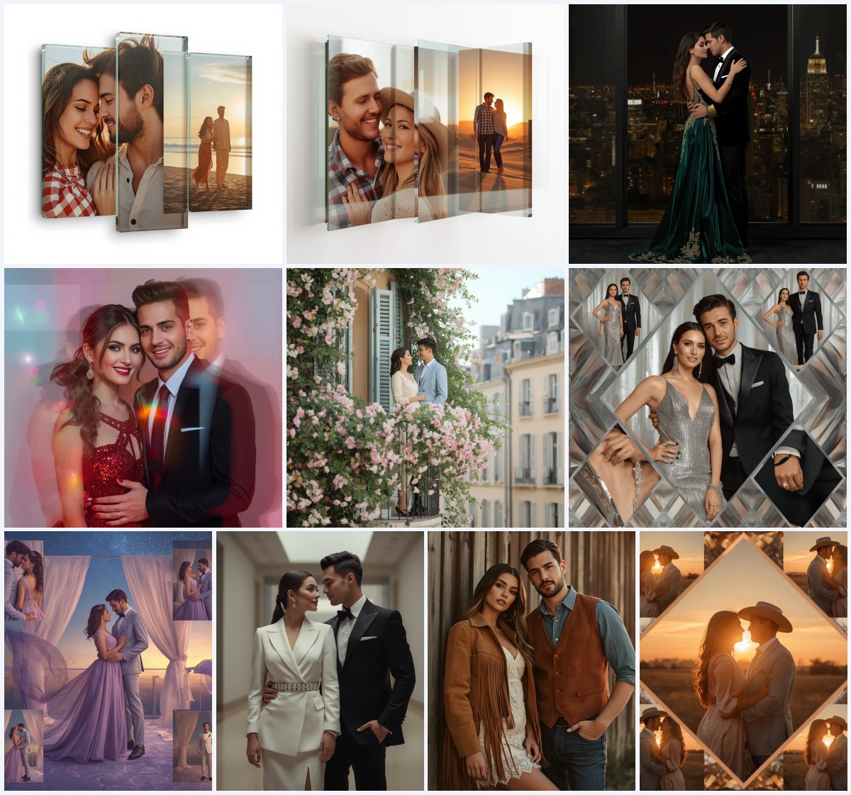 Top 10 Winter Couple AI Prompts for Romantic Ice Skating with Festive Lights